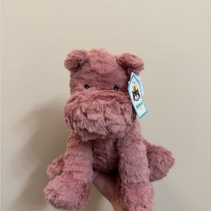 Jellycat Medium Bashful Hippo - BNWT VHTF Retired Fast Shipping!